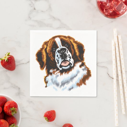 Serviette En Papier Commune (En situation)