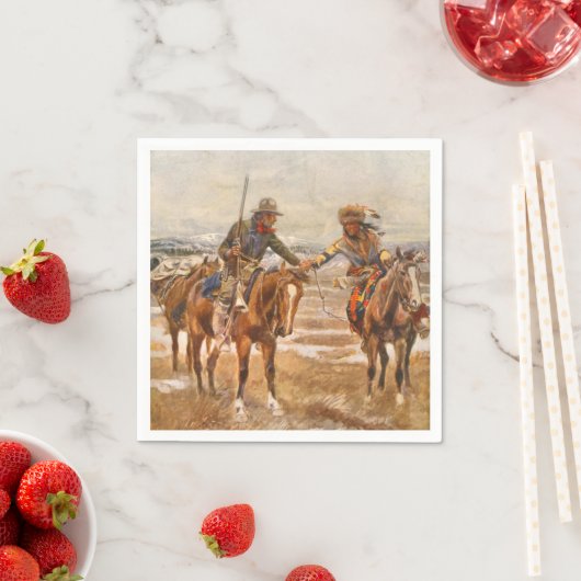 Serviette En Papier Compadres TEE (En situation)