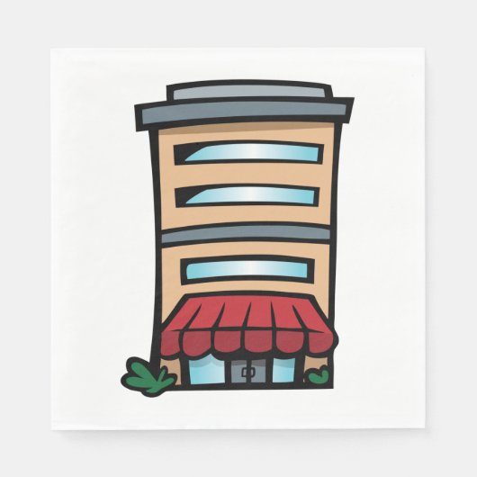 Serviette En Papier Complexe de construction (Devant)