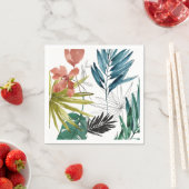 Serviette En Papier Composition tropicale (En situation)
