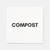 Serviette En Papier compost (Devant)