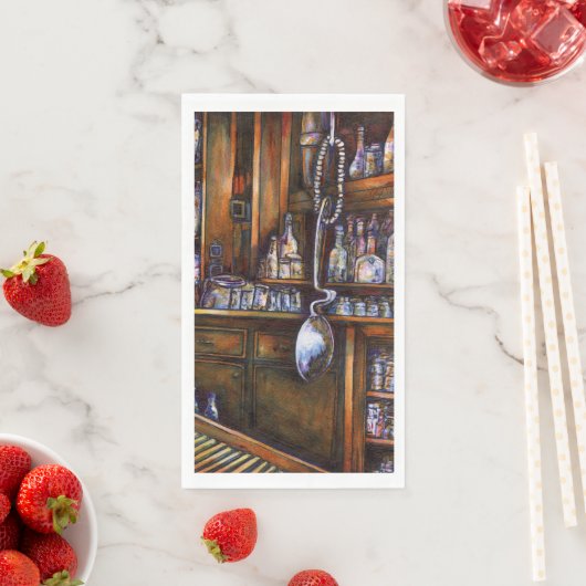 Serviette En Papier Compris implicitement (En situation)