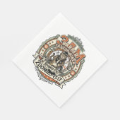 Serviette En Papier Comptable Saison Fiscale Chat Comptable Saison Fis (Coin)
