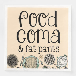 Serviette En Papier Comté alimentaire et pantalons gras Convivial Tha