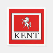 Serviette En Papier Comté de Kent (Devant)
