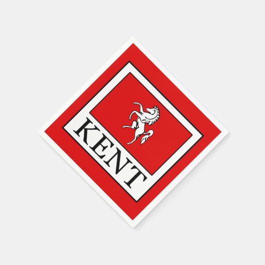 Serviette En Papier Comté de Kent (Coin)