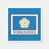 Serviette En Papier Comté de Yorkshire (Devant)
