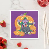 Serviette En Papier Comte von Count | Citrouilles d'Halloween (En situation)