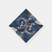 Serviette En Papier Conception (Coin)