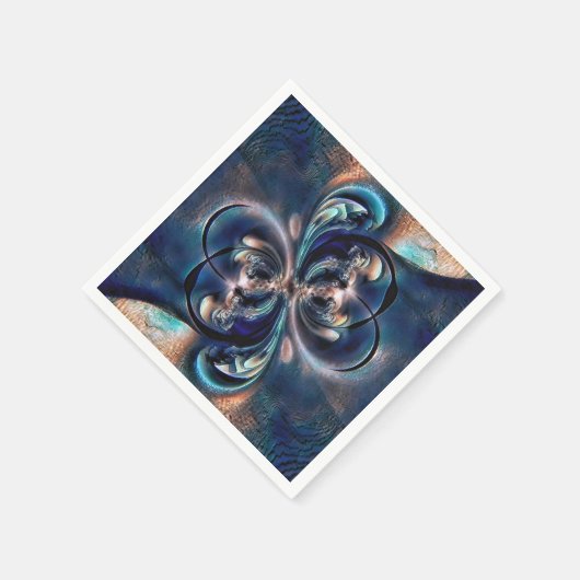 Serviette En Papier Conception (Coin)