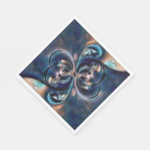 Serviette En Papier Conception (Coin)