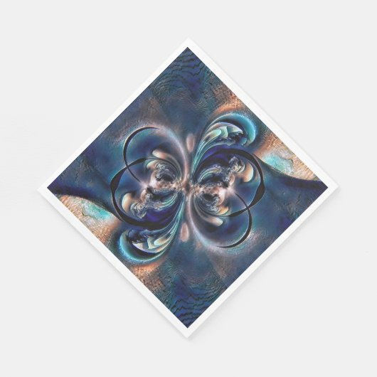 Serviette En Papier Conception (Coin)