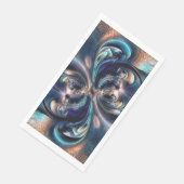 Serviette En Papier Conception (Coin)