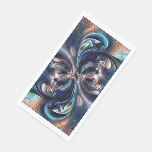 Serviette En Papier Conception (Coin)