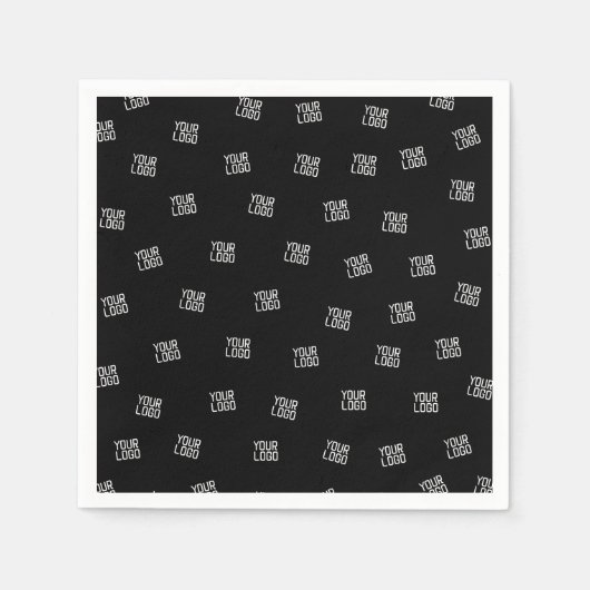 Serviette En Papier Conception aléatoire, logo ou image d'entreprise (Devant)