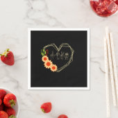 Serviette En Papier conception asl-love-sign (En situation)