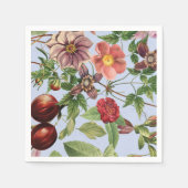 Serviette En Papier Conception botanique vintage (Devant)