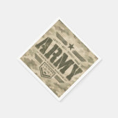 Serviette En Papier Conception d'armée tactique (Coin)