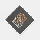 Serviette En Papier Conception de bière Hocus Pocus Halloween_1 (Coin)