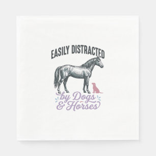 Serviette En Papier Conception de chemise facilement distrait par les