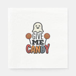 Serviette En Papier Conception de chemise fantôme Halloween vintage do