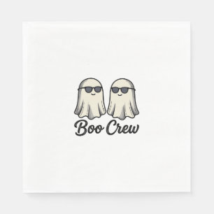 Serviette En Papier Conception de chemise Halloween vintage fantômes B