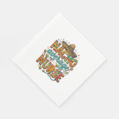 Serviette En Papier Conception de chemise vectorielle Nacho Average Nu (Coin)