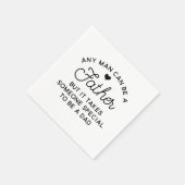 Serviette En Papier Conception de devis papa spécial (Coin)