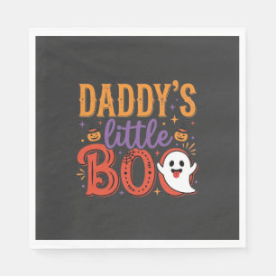 Serviette En Papier Conception de fantôme Halloween de la petite Boo d