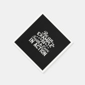 Serviette En Papier Conception de la motivation chrétienne - Foi, Amou (Coin)