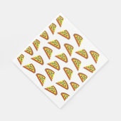 Serviette En Papier Conception de pizza (Coin)