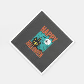 Serviette En Papier Conception de sorcière de maison hantée Halloween (Coin)