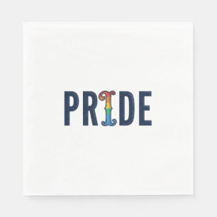 Serviette En Papier Conception de T-Shirt avec lettrage arc-en-ciel Vi