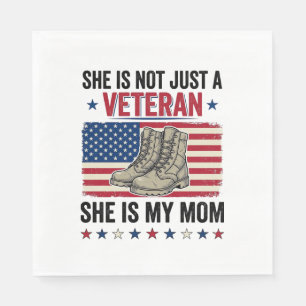 Serviette En Papier Conception de T-shirt de bottes militaires patriot
