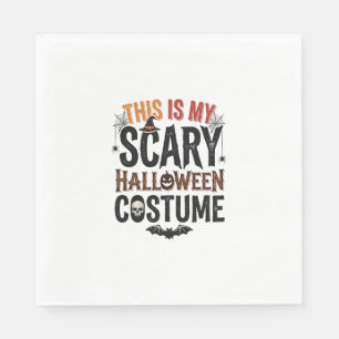 Serviette En Papier Conception de T-shirt vintage de costume d'Hallowe