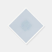 Serviette En Papier Conception de typographie chrétienne Jésus aime (Coin)
