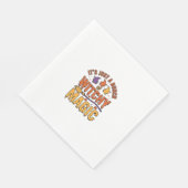 Serviette En Papier Conception de typographie Halloween magique ensorc (Coin)