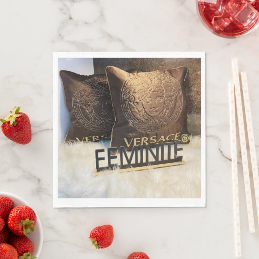 Serviette En Papier Conception de vercase (En situation)