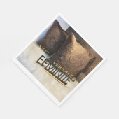 Serviette En Papier Conception de vercase (Coin)