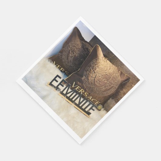 Serviette En Papier Conception de vercase (Coin)