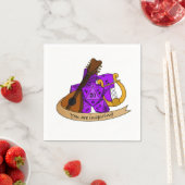 Serviette En Papier Conception des dés de série (En situation)