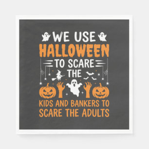 Serviette En Papier Conception d'Halloween pour enfants banquiers adul