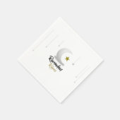 Serviette En Papier Conception du croissant Ramadan Kareem - Mubarak i (Coin)