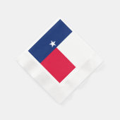 Serviette En Papier Conception du drapeau de l'État du Texas (Coin)