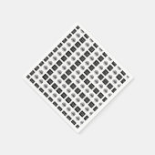Serviette En Papier Conception du Motif du logo géométrique 2 (Coin)