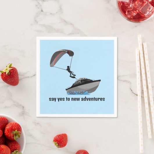 Serviette En Papier Conception du parachute (En situation)