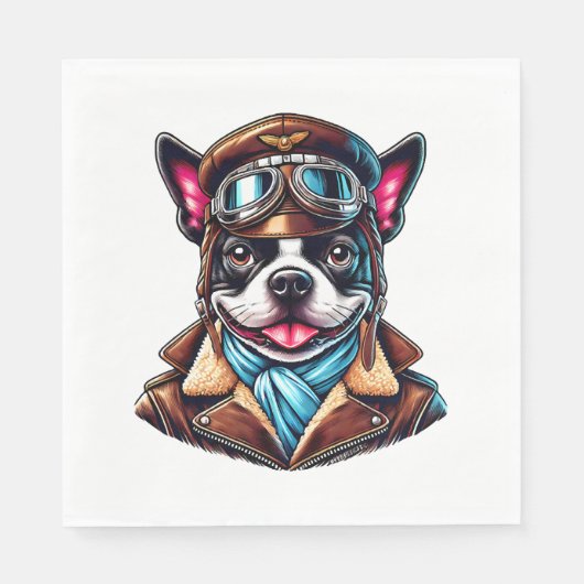 Serviette En Papier Conception du pilote Bostie (Devant)