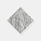 Serviette En Papier Conception élégante de quilling papier pour mariée (Coin)