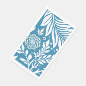 Serviette En Papier Conception Florale 20 (Coin)
