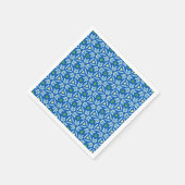 Serviette En Papier Conception florale Abstraite (Coin)